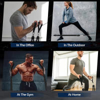 1 Pieza De Auxiliar Para Sit-ups Ropa Elástica De Tensión Multiusos Equipo De Fitness Para Entrenamiento De Piernas Y Abdomen - details 5