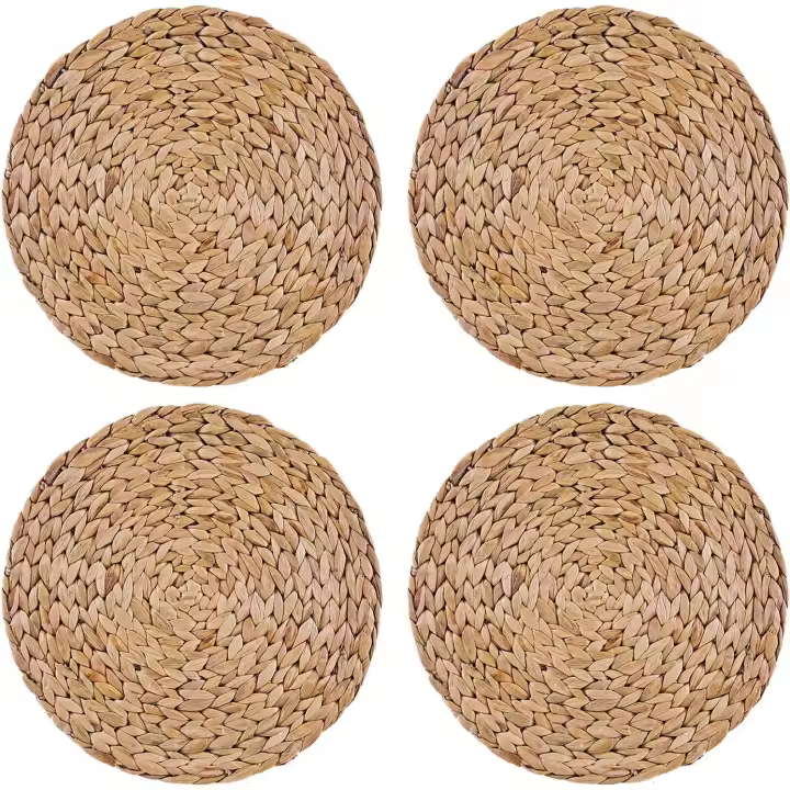 Juego de 4 manteles individuales de Jacinto de Agua natural - 1