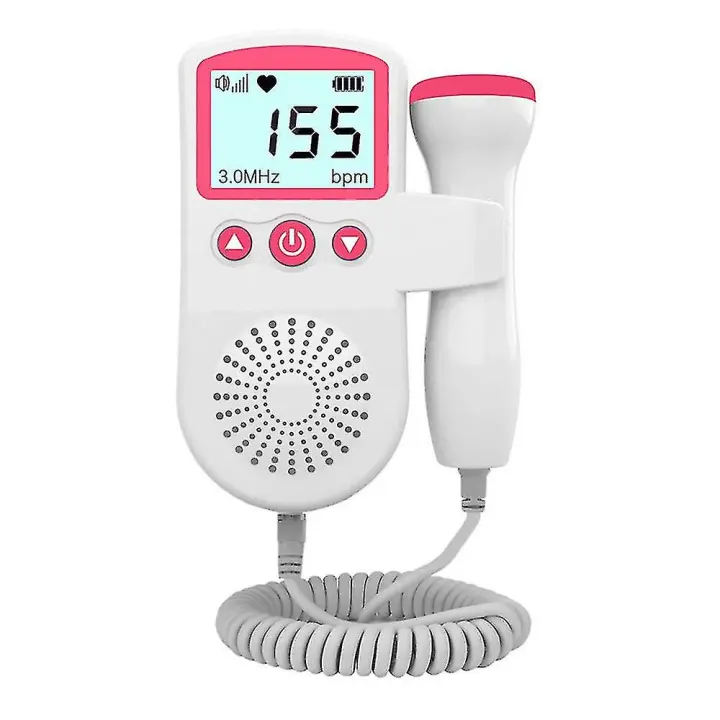 DOPPLER Monitor Detector de Frecuencia cardíaca fetal del bebé sin radiación para escuchar el Latido del corazón del bebé - BIG HOME GOODS - 1