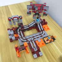 Bloques De Construcción De 800+pcs 2 Change Hell Nether Railway Para Juego De Redstone Batalla Modelo De Cumpleaños Regalo De Navidad Unisex Plástico Compatible Con Lego - details 0