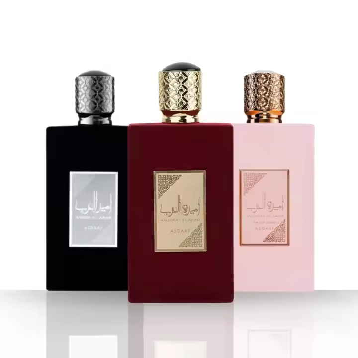 Asdaaf Perfumes árabes Lattafa Ameerat Al Arab Prive Rosa - Pack 3 Unidades - 1
