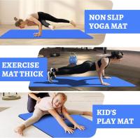 Tapete de yoga, tapete de yoga TPE de 1/3 de grosor, 72 x 24 pulgadas, tapete antideslizante para ejercicio y fitness para hombres y mujeres, tapete de entrenamiento en casa para yoga, pilates - details 1