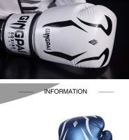 Guantes De Boxeo PU Transpirables 6/8/10/12Oz Para Niños Y Adultos Profesionales Sanda Muay Thai Taekwondo Guantes De Golpeo - details 3