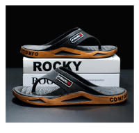 Zapatillas De Verano Para Hombres Estilo Hong Kong Cómodas Y Modernas Sandalias De Playa Con Dedos Descubiertos Para Uso Exterior Parejas - details 18