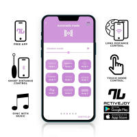INTOYOU HUEVO VIBRADOR CON APP REMOTA SILICONA DOBLE CAPA DEGRADADO JUGUETES SEXUALES - details 1