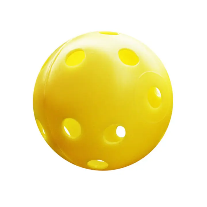 PGM 20pcs Pelotas De Golf Para Practica Interior Huecas Ultra-Ligeros Para Swing Y Putting Entrenamiento Colores Amarillo Y Blanco Aleatorios - 1