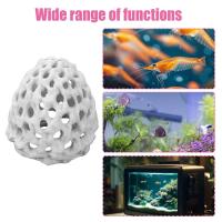 Cueva Miniatura Para Acuario Pequeño Hogar De Camarones Betta Escondite Para Peces Decoración Acuática Protector De Nidificación De Camarones - details 5