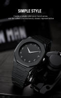 Reloj De Negocios Para Hombre SHUAIKE 1142-4 Reloj De Cuarzo Moda Clásica Con Marcadores Arábigos Pantalla Digital Redondo Resistente Al Agua - details 0