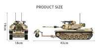 Bloques De Construcción PLAS632004 M60 Magachi Tanque Principal Serie Militar Pequeño Partícula Juguete De Montaje Para Niños Chicos Adultos Regalos - details 6
