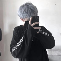 Camiseta De Manga Larga Casual Para Hombres Y Mujeres Estilo Harajuku Hip Hop Streetwear Suave Y Transpirable Top De Otoño - details 4