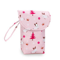 Bolsa De Pañales Impermeable Y Portátil Para Bebé Organizador De Almacenamiento De Pañales Para Viajes Y Exteriores Bolsa De Mano Para Silla De Paseo - details 21