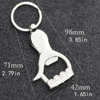 Abrebotellas De Dedo Personalizado En Metal Llave De Mano Colgante Para Llaves De Coche Creativo Abrebotellas De Cerveza Regalo Para Eventos - details 0