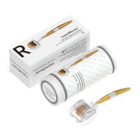 Rodillo De Dermapen De Titanio Con Microneedles 192 Profesional Para Cuidado De La Piel Longitud De Los Microneedles 0.25mm - details 3