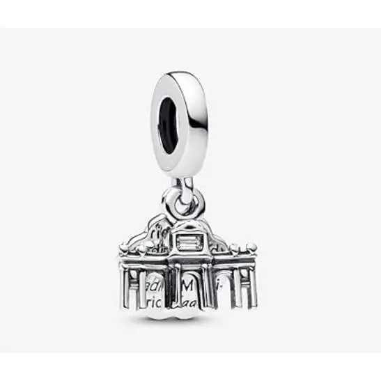 PANDORA Charm Colgante Puerta de Alcalá 793921C01, Viene con embalaje de Caja De Regno original. - 1