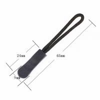 Cordón De Cierre Para Bolsas Y Ropa 100pcs Multicolor Negro Y Blanco PVC Resistente Al Agua Para Cremalleras De Bricolaje - details 0