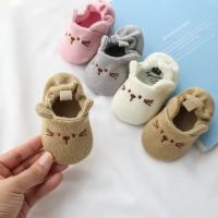 Zapatillas De Primer Pasos Para Bebés Recién Nacidos Niños Y Niñas Con Orejas De Animal Suaves Antideslizantes Para 0-18 Meses Zapatos Planos De Tela Transpirables Y Deodrantes - details 6