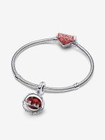 Pandora - Stranger Things - Charm Colgante invertido que Brilla en la osadía-Plata de Lei - details 0
