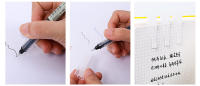 Lytwtw's 10 Piezas De Bolígrafo De Tinta Líquida Con Punta Recta Para Oficina Y Escuela Suministros Creativos Y Dulces De Alta Capacidad - details 8