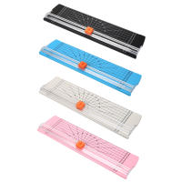 Cortadora De Papel A4/A5 Con Regla Retráctil Precisión En Cortes Para Fotografías Y Tarjetas Portátil Shunmaii - details 0