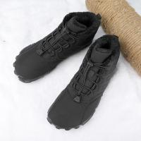 Botas De Invierno Cálidas Para Hombres Y Mujeres Zapatos Casuales De Peluche Algodón Para Trekk Ing Climbing Trabajo Bota De Tobillo Alto - details 6