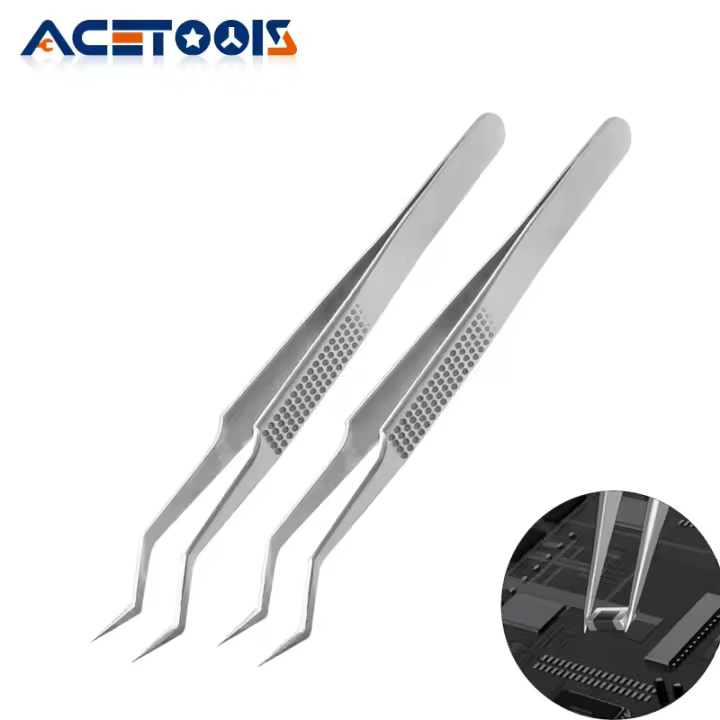 Aguja De Precisión MECHANIC Aax-17 Para Posicionamiento De Tinido Con Agarre No Deslizante Y Resistente Al Desgaste Hecha De Acero Inoxidable Herramienta Manual Para Electricidad - 1