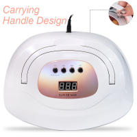 Secador De Uñas LED UV Portátil Con Fuentes De Luz Doble Y Pantalla Digital 57 Bolas De Luz Para Manicura En Salón Y Hogar - details 4