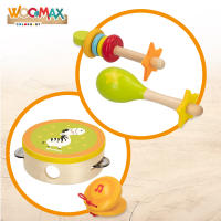 WOOMAX Set instrumentos musicales de madera - details 1