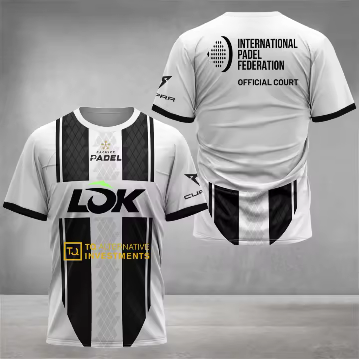 Camiseta De Tenis De Pádel Para Hombres Secado Rápido Transpirable Cómoda Cuello Redondo Manga Corta Ropa Deportiva Para Outdoor Badminton Running - 1