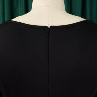Vestido De Lujo Para Mujer Con Cuello Redondo Manga Larga Cinturado A-Linea Hasta El Tobillo Elegante Vestido De Cumpleaños - details 37