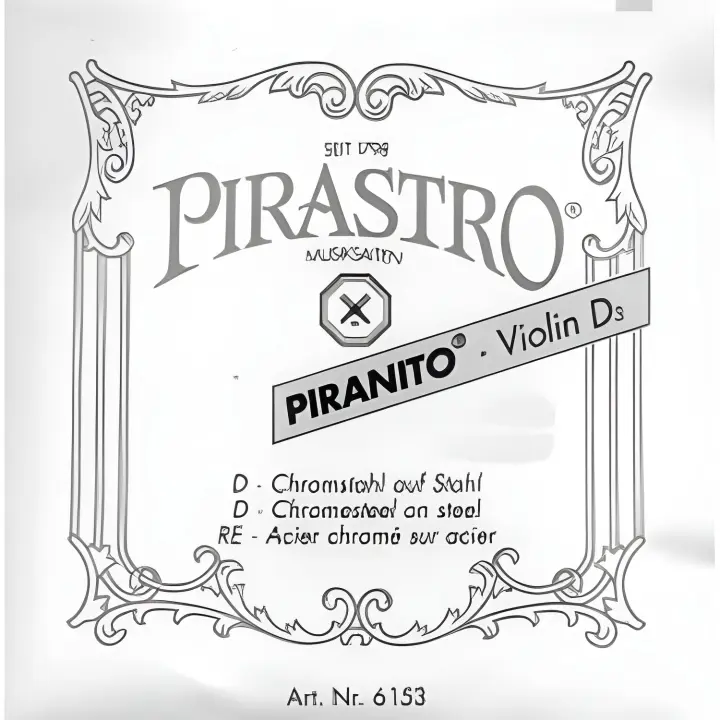 CUERDA VIOLIN-Pirastro (Piranito 615340) (Acero/Cromo) 3ª Medium Violin 3/4 y 1/2 - 1
