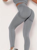 Leggings De Yoga Para Mujer Con Levantamiento De Glúteos Sin Costuras Cintura Alta Pantalones De Compresión Tallas Contorno - details 6