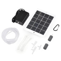 Kit De Bomba De Oxígeno Solar Para Acuario Tanque De Peces Con Panel Solar De 3W 5V Y 2 Piedras De Burbujas Aerator Oxygenador - details 7