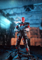 Figura De Acción DC Justice League Splicing 11cm Edición Limitada Dorada Batman Arkham Knight Deathstroke Red Hood Para Niños Y Coleccionistas - details 26