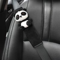 Almohadilla Protectora De Cinturón De Seguridad Para Coche En Forma De Panda Cartoon Accesorio De Asiento Automóvil - details 0