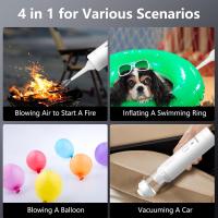 Aspirador De Mano, 12000 Pa Potente Aspiradora Coche, 2 En 1 Aspirador Y Soplador De Polvo Ligero, Mini Aspirador Recargable por USB para Coche Y Limpieza De Pelo De Mascotas - details 2