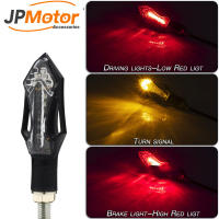 Luz De Señal De Motocicleta Amarilla Lámpara De Señal Dinámica Secuencial De Pestaña Motorbike Indicator Lights - details 3