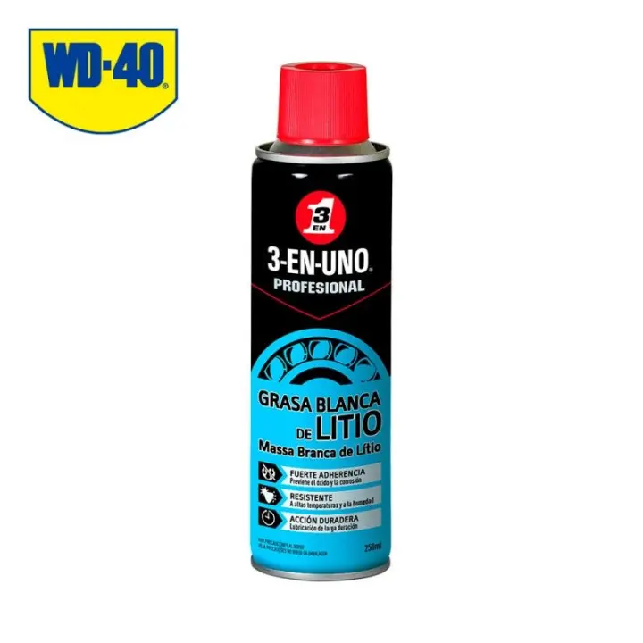 3En1 Grasa Blanca de Litio 250ml 3 en 1 EDM 08280 - Lubricante Multiusos - 1