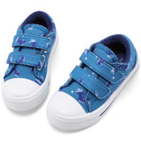 Zapatillas De Lona Para Niños Y Niñas Con Doble Correa De Dibujos Animados Zapatos Casuales Transpirables Y De Secado Rápido Para Edades 7-12m a 12+y - details 5