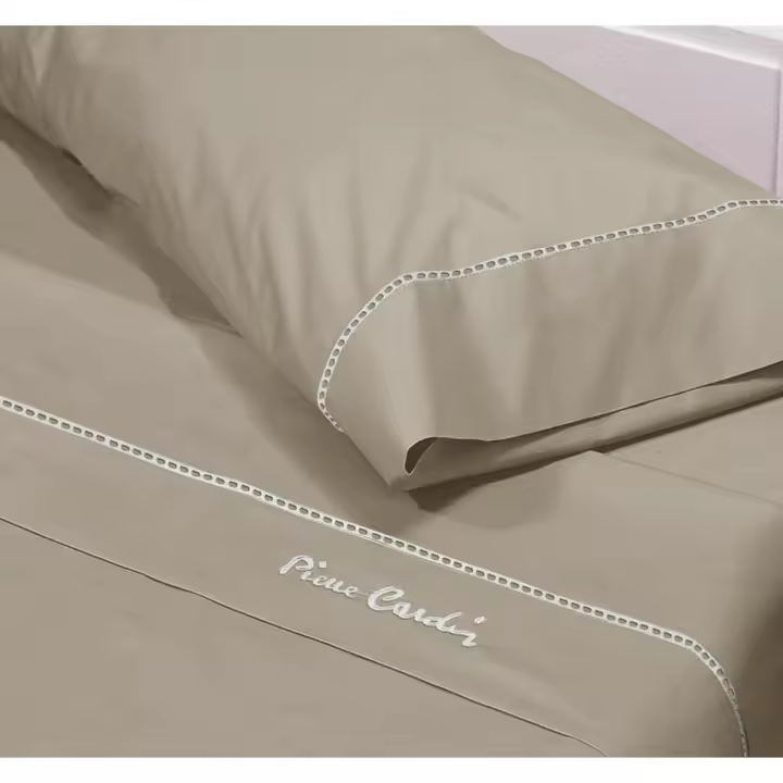 Juego de Sábanas Pierre Cardin ARCADIA Marrón Cama de 135 - 1