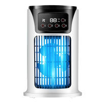 Enfriador de Aire por pulverización, Silencioso, Con temporizador de 6 horas, enfriamiento, ventilador de aire acondicionado evaporativo para Sala de estar y dormitorio. - details 0