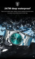 Reloj De Pulsera De Cuarzo Para Hombre POEDAGAR Lujo Deportivo Resistente Al Agua Con Manos Luminosas Fecha Día De La Semana Acero Inoxidable Reloj Masculino Con Caja - details 6