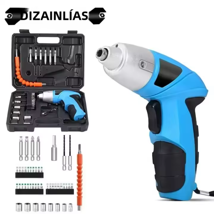 Destornillador Eléctrico Sin Cable Recargable 1300mah Mini Taladro Herramientas Eléctricas 3.6V Para Mantenimiento Doméstico Y Reparación - 1