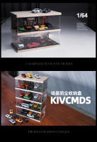 Caja De Exhibición De Coche a Escala 1/64 Con Estacionamiento Y Garage Multisorpresa Modelo De Juguete Para Adultos Sin Batería Hecho De Plástico - details 19