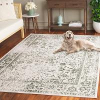 Alfombra Adirondack Colección Accento Negro Azul Oriental Fácil De Limpiar Ideal Para Áreas De Alta Tráfico Entrada Sala De Estar Dormitorio - details 4