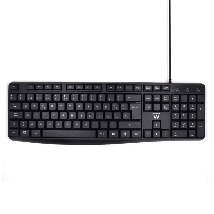 Ewent EW3001 Teclado USB QWERTY Español - Negro - 1