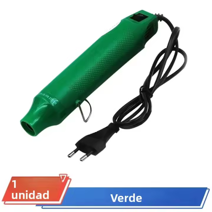 Pistola De Aire Caliente 220V Para Soldadura Y Secado Mini Pistola Caliente Eléctrica Para DIY Artesanía Cubierta De Coche Tubo De Envejecimiento - 1
