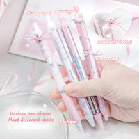 Pack De 4 Bolígrafos De Gel De Color Sólido Moda Serie De Baile Para Niños Y Estudiantes Material Plástico - details 1