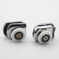Rodillos De Puerta De Baño 2024 Pulleyes Para Vidrio Y Aluminio Ruedas De Deslizamiento Accesorios De Puertas De Ducha Y Estudio - details 1