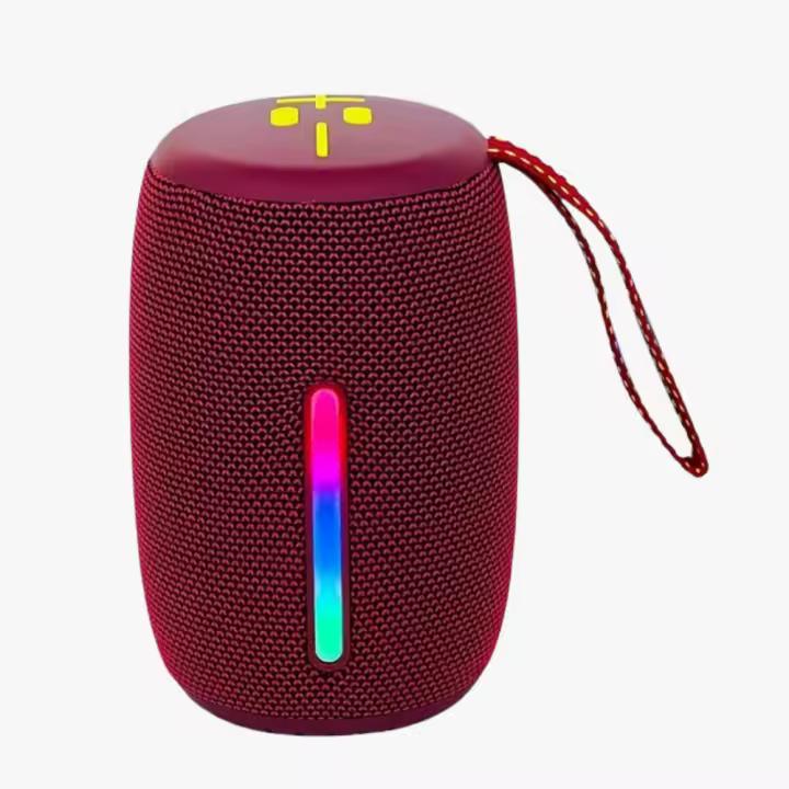 Altavoz Bluetooth Portátil a Prueba de Agua con Luz LED, Sonido HiFi Estéreo y Batería de Larga Duración para Exteriores - 1