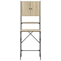 vidaXL Armario de lavadora color roble Sonoma 68x48,5x194 cm - details 4